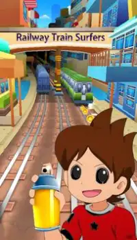 Subway Yokai Surfers Screen Shot 0