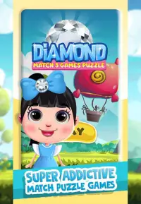 Diamond Match 3 - Jewel Match Puzzle Games Offline Screen Shot 5