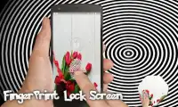 Fingerprint Flowers Love Fake Screen Shot 0