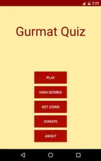Gurmat Quiz Screen Shot 3