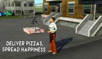 Uçan Drone Pizza Teslimat 3D Screen Shot 7