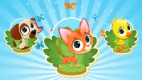 Animal Peg Puzzle Game for Kids and Toddlers Screen Shot 0