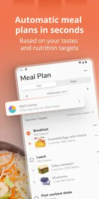 Eat This Much - Meal Planner Screen Shot 0