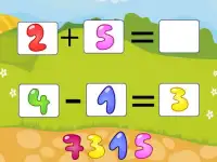 Números e da matemática jogos Screen Shot 2