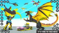 Dragon Robot Police Car Games Screen Shot 7