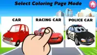 Vehicle 2017 Game Coloring Book Car Page Screen Shot 1