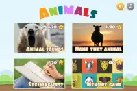Animals - Educational Games For Kids Screen Shot 0