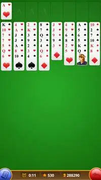 Classic Freecell Solitaire Screen Shot 0