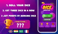 Magical Dice - Free Color Merg Screen Shot 0