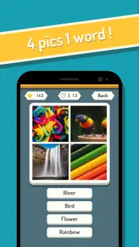 Which Pics Quiz - 4 Pics 1 Word Free Game 2019 Screen Shot 0