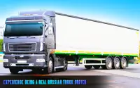 Russian Truck Driving Truck 3D Screen Shot 0