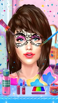 Fashion Doll Face Makeover Studio Screen Shot 1