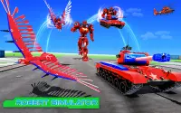 Eagle Robot Flying sim: Cars Transform Game 2020 Screen Shot 3