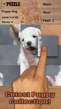 Puppy Hund Puzzle (kostenlos) Screen Shot 1