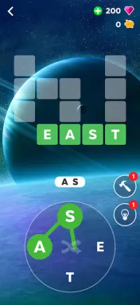 Word Game: Planets Screen Shot 2