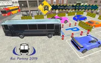 ကိုအမေရိကန် ဘတ်စ်ကား ကားရပ်ခြံ simulator 2018 Screen Shot 1