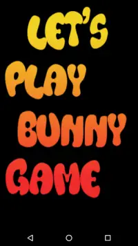 Tap Tap : The Bunny Game Screen Shot 0