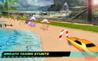 Floating Water Car Race Screen Shot 0