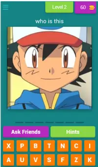Pokemon character quiz Screen Shot 1