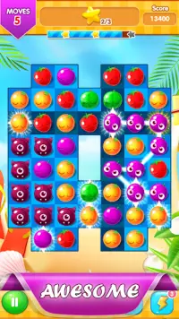 Juice Joy Jam: Free Puzzle & Match 3 Crush Screen Shot 2