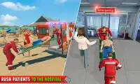 Bagnino salvataggio Beach emergenz Giochi Hospital Screen Shot 2