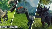 Real Dinosaur Hunter 3D : Deadly Shooting Game Screen Shot 2