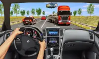 Highway Endless Car Rider Sim Screen Shot 1
