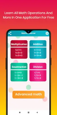 Math Quiz : Mental arithmetic And Math Workout Screen Shot 1