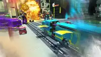 Truck Robot Fire Fighter Real War Simulator Screen Shot 1