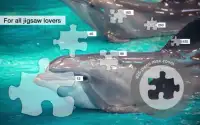 Dolphin Jigsaw Puzzles Demo Screen Shot 1