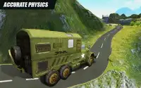 Offroad Army Truck: Cargo Delivery Drive Simulator Screen Shot 2