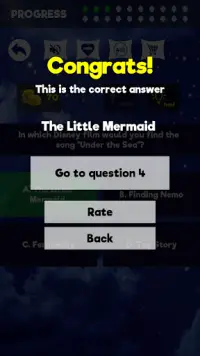 Quiz for Disney fans - Free Trivia Game Screen Shot 5