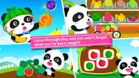 Bébé Panda  apprends les fruits Screen Shot 3