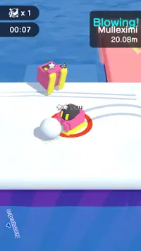 スノーボール.io - 雪玉の爽快なバトルゲーム Screen Shot 0
