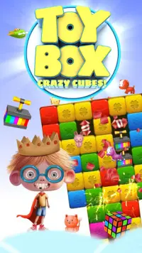 Toy Box Crazy - จับคู่และป๊อปอัพก้อน Screen Shot 6