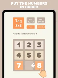 15 Puzzle: Classic Number Games, Num Riddle Screen Shot 14