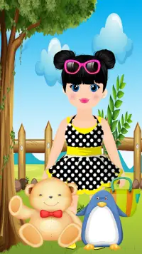 Dress Up Little Girl Game Screen Shot 2