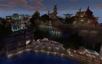 Blue City. MCPE city map Screen Shot 0