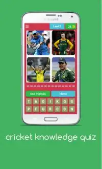 Cricket Knowledge Quiz Screen Shot 1