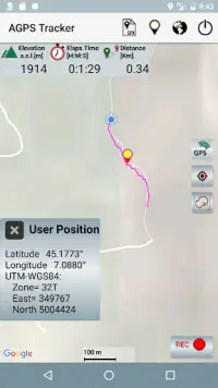A-GPS Tracker Screen Shot 0