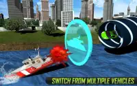 Transform Race City: ATV, Cars, Aircraft & Boats Screen Shot 8