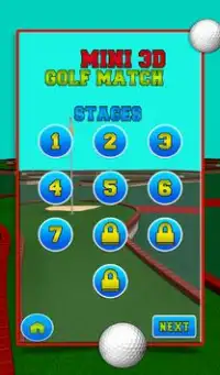 Mini 3D Golf Match Screen Shot 7