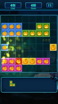 Block Puzzle - Halloween Screen Shot 2