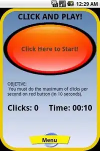 Fast Clicker Game Screen Shot 1