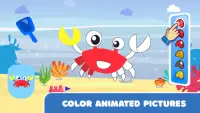 Puzzle games for kids - Coloring for Toddlers Screen Shot 1