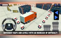 Simulator mengemudi truk truk Rusia game Parkir Screen Shot 1