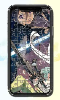 SAO Sword Art Online Puzzle Jigsaw Screen Shot 2