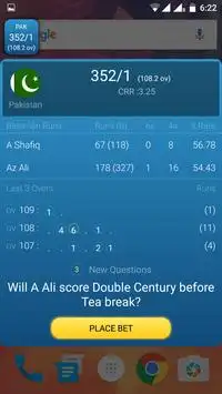 Bouncer - Live Cricket Scores Screen Shot 2