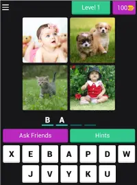 😉4 Pics 4 Letter Word: Puzzle👍👍 Screen Shot 7