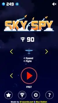 Missiles Chase: Go Sky Spy Screen Shot 0